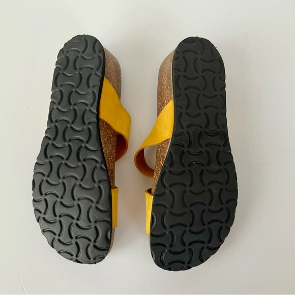 Bionatura Suede Cork Comfort Italy Boho Flower Garden Girl Cottagecore 6 Sandals - Picture 5 of 11